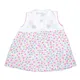 Vestido de Niña 2 Piezas Bebu / Blanco/Rosado